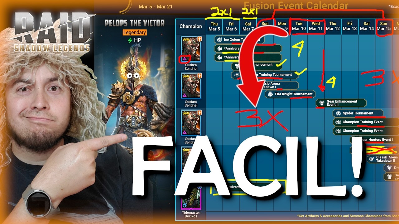 PLAN DE FUSION POR PAPI-PELOPS!!!! Como abrir Fragmentos?? | RAID SHADOW LEGENDS Espanol