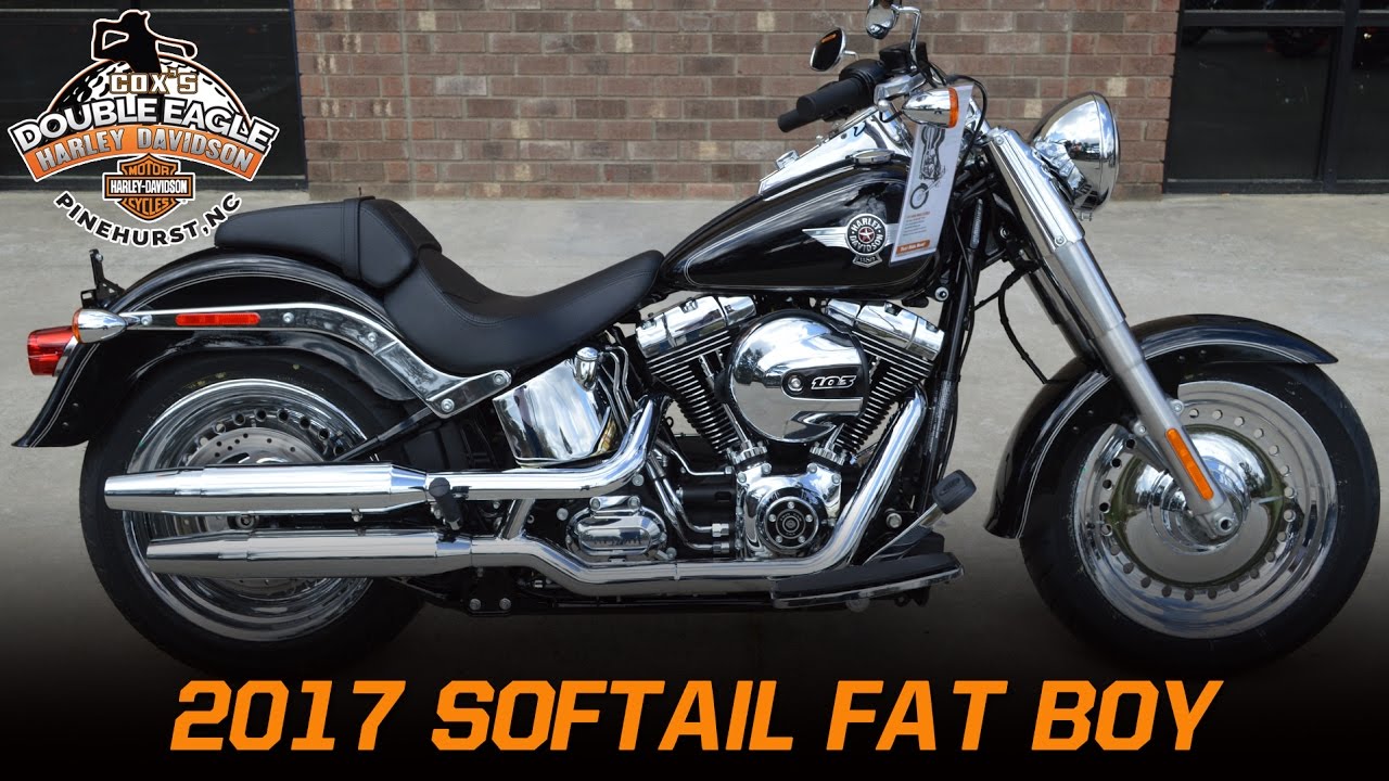 2019 Harley Davidson Softail Fat Boy FLSTF Vivid Black 
