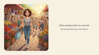 Learn French with Daily Scenarios: Mon samedi matin au marché [A2 | B1]