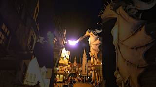 Did you know the Gringotts Dragon breathes real fire? #universalstudios #harrypotter