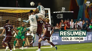 RESUMEN | Timbers dan lucha, caen en Colorado ante Rapids