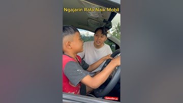 Ngajari raya nyetir mobil #davidsunairi #minivlog #anakdesa #hidupdidesa #warungds #rafa
