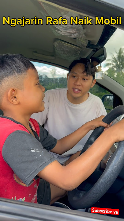 Ngajari raya nyetir mobil #davidsunairi #minivlog #anakdesa #hidupdidesa #warungds #rafa