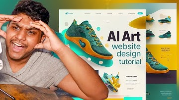 Reacting to How to use AI Art and ChatGPT to Create an Insane Web Designs
