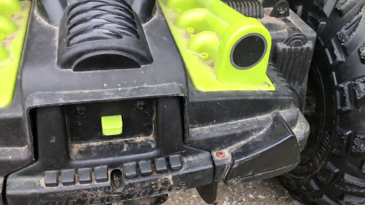 Power Wheels Duner Racer Drill Battery Upgrade 1 YouTube
