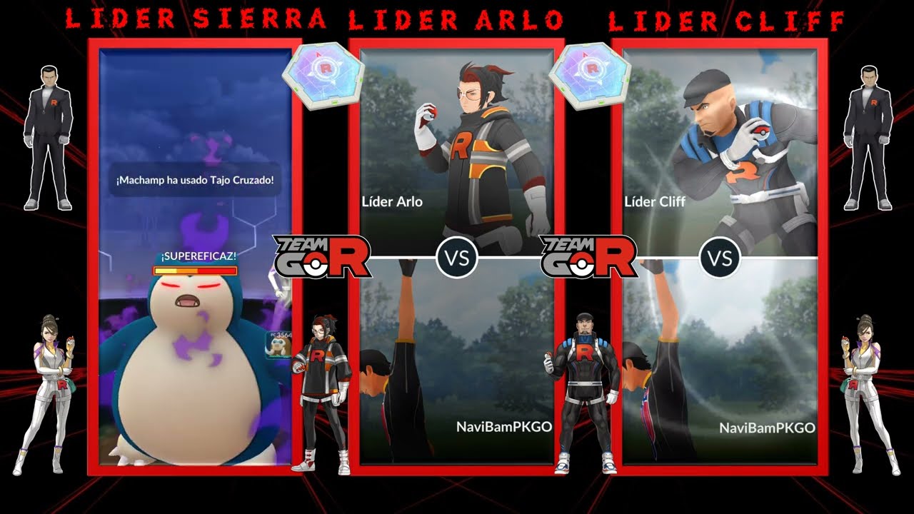 Pokémon GO - Confira como derrotar os líderes da Equipe Rocket Cliff, Arlo  e Sierra - Critical Hits