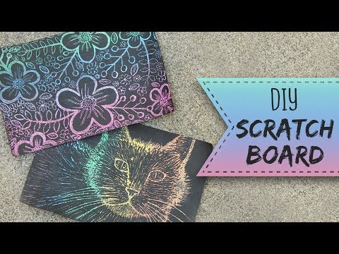 How To Make A Scratchboard | Art Projects