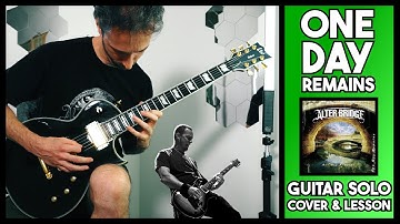 Alter Bridge - One Day Remains - Guitar solo cover with tutorial