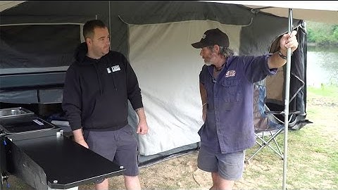 BLACK SERIES Offroad ALPHA Camper Trailer - Walk Through