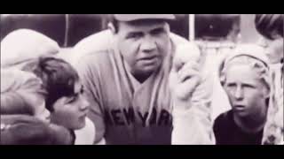 Babe Ruth stars in Perfect Control ~ Filmed in 1932
