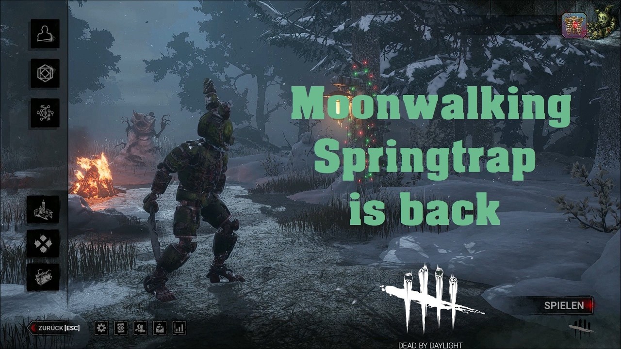 Spring Trap Dbd Back Moonwalking Springtrap Is Back in DBD - YouTube