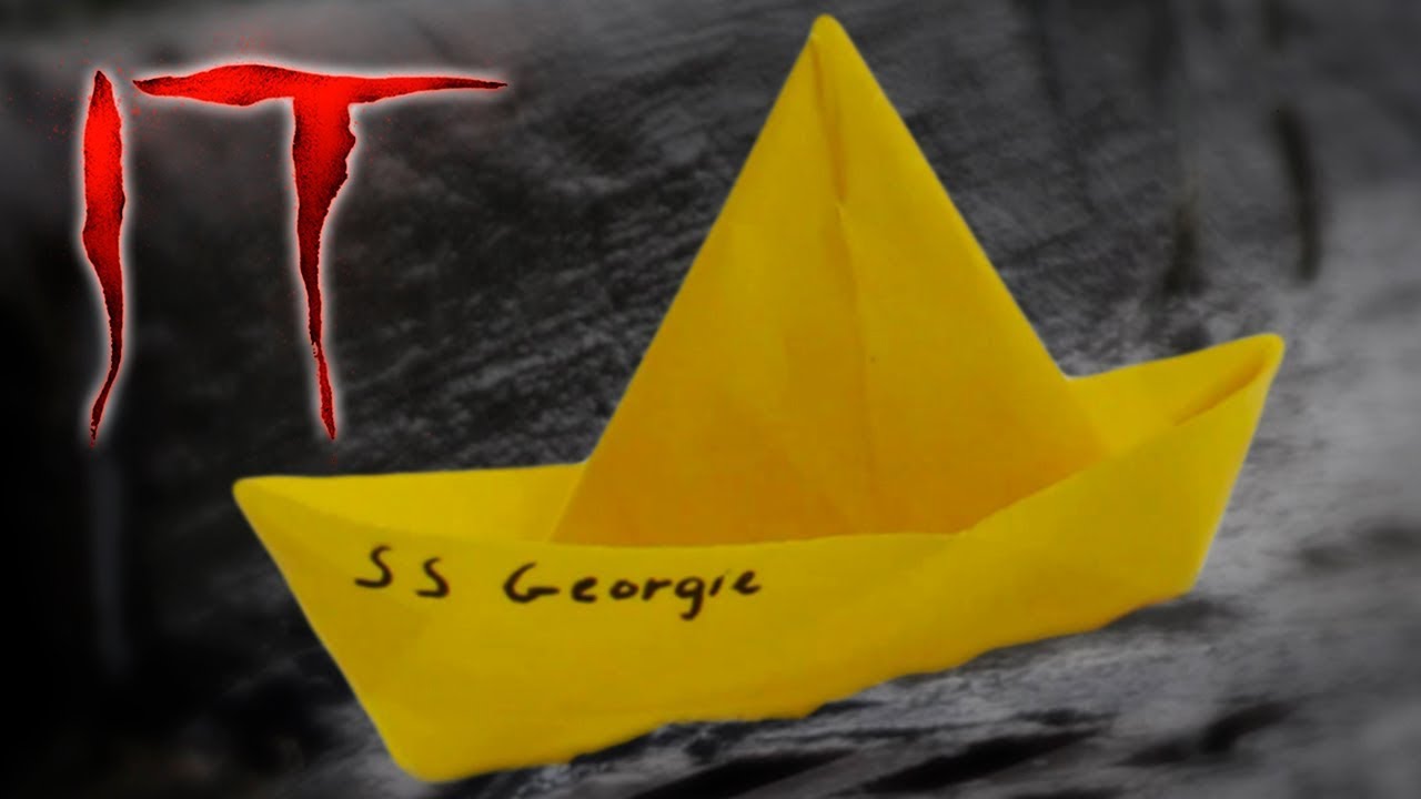 SS Georgie - Waterproof paper boat from IT | Creative 