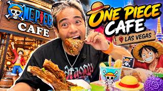 I Tried the One Piece Cafe in Las Vegas! Is It Actually Worth It? 👒🍖