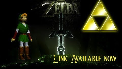 Link in Mario Kart Wii Animated Custom Character