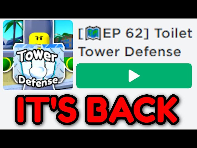 Toilet Tower Defense Is Back - Bensons Roblox Podcast