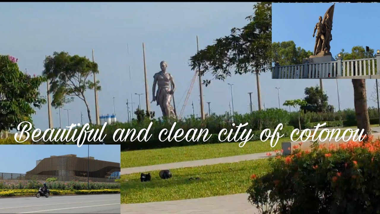 Beautiful and clean city of Cotonou