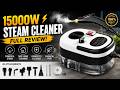 Powerful Steam Cleaner Review | 15000W Home Cleaning Machine