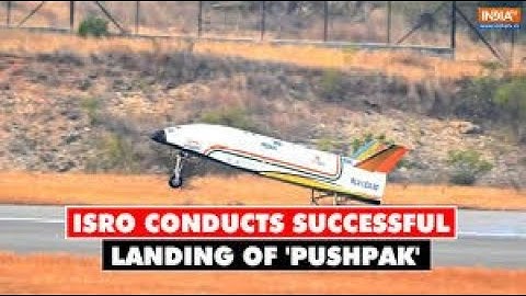 ISRO Successfully Conducts 3rd Consecutive Test Landing Of Reusable Launch Vehicle RLV, 