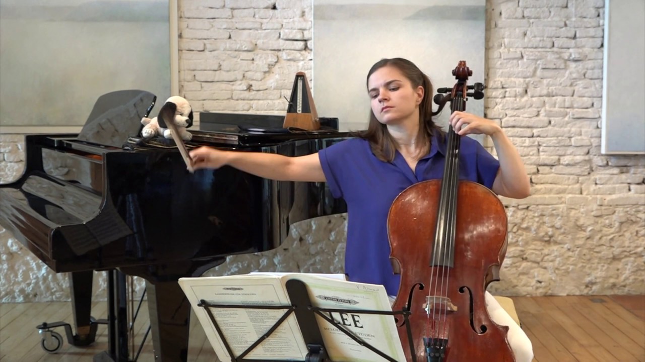 S.LEE: Études mélodiques n°18 - opus 31 (Volume 1) pour violoncelle