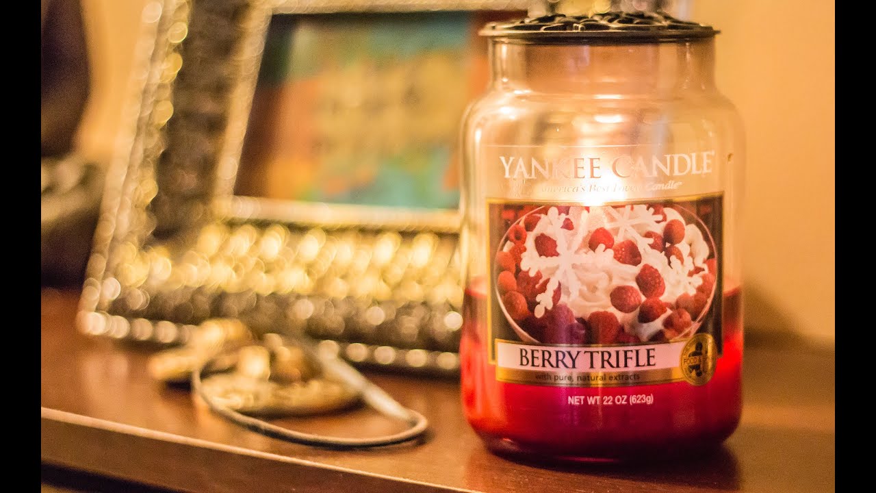 Yankee Candle Berry Trifle Review YouTube
