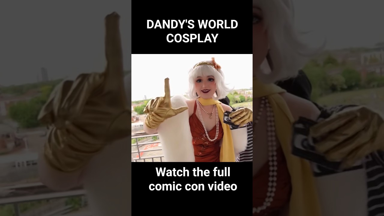Dandy's world cosplay at comic con #cosplay #dandysworld #roblox @cospaste