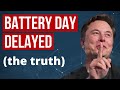 Why Tesla Keeps Delaying Battery Day (the truth)