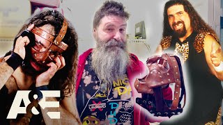 WWE Biography: Mick Foley's Mask & Other Memorabilia - Story REVEALED | A&E