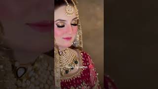 Beautiful Barat makeup ♥️🌠🎀 #shots #makeupartist #makeup #barat #bride #blush_by_usma