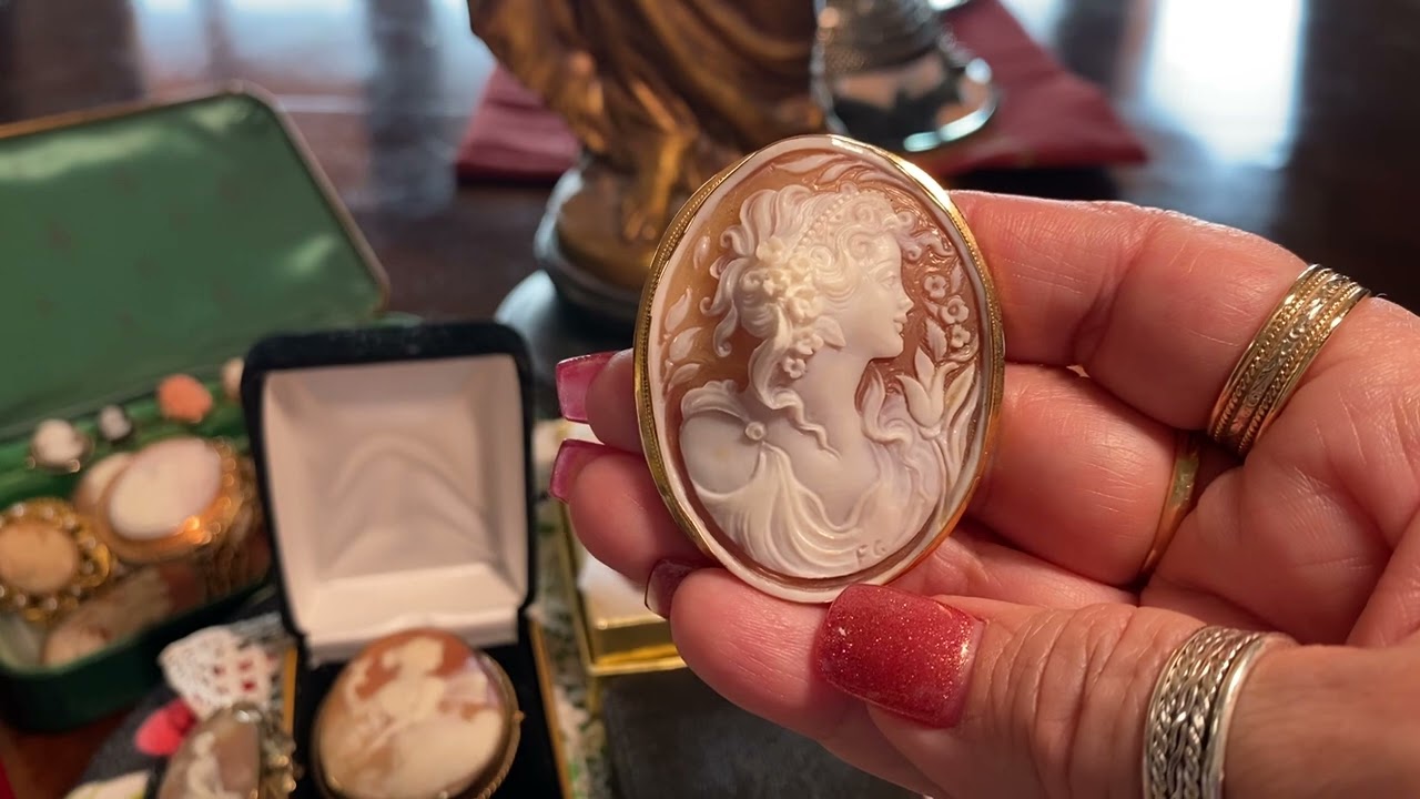 Greek & Roman Mythology in Cameo Jewelry