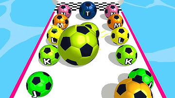 A Z Run - ASMR Game Very satisfying and relaxing Gameplay Walkthrough MAXFJK2