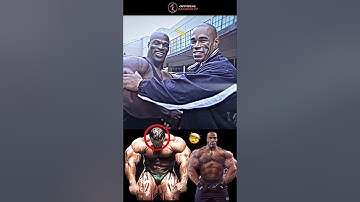 RONNICOLMAN VS KEVINLEVRONE 🥶 OLD BODYBUILDER #ronniecoleman #kevin #shortsviral #video #fyp
