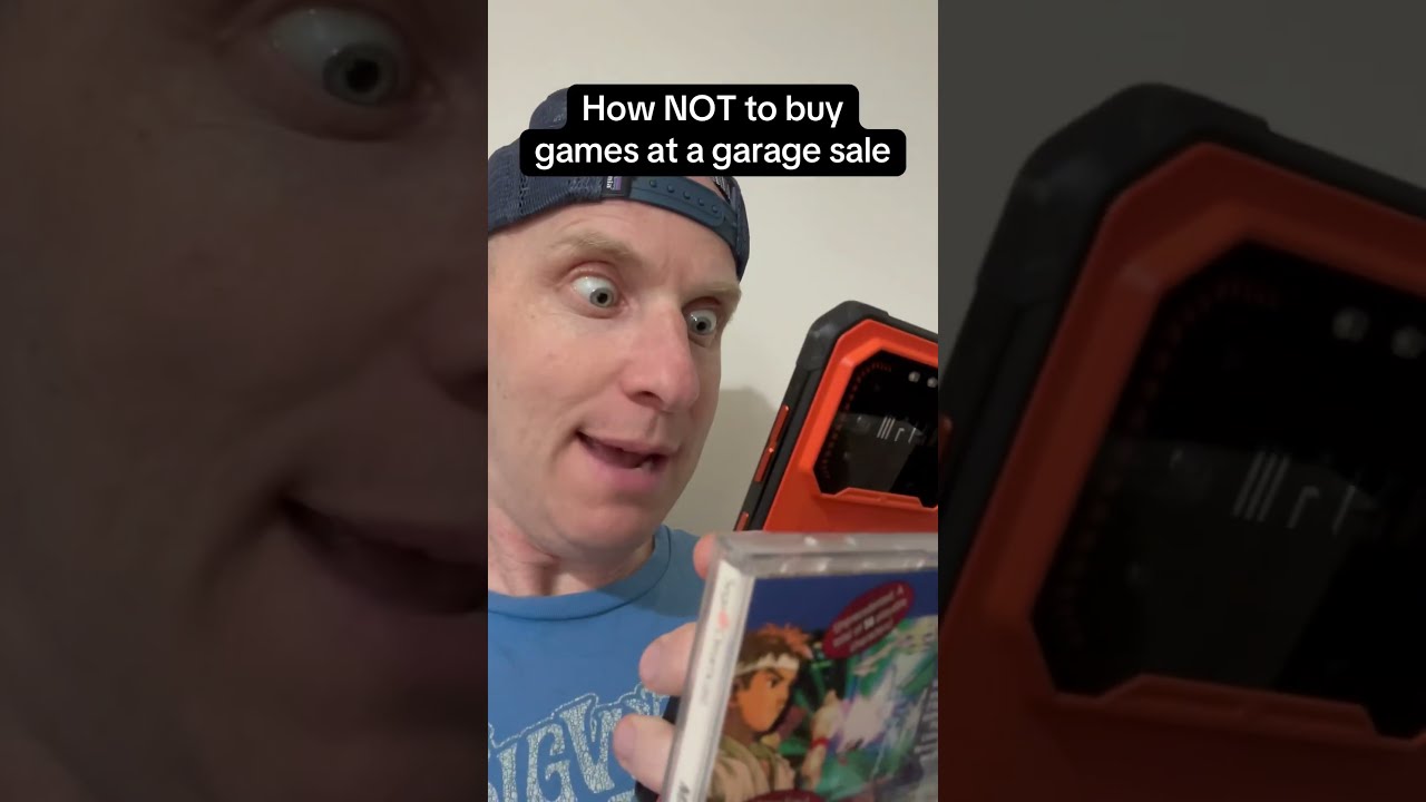 How NOT To Buy Games At A Garage Sale
