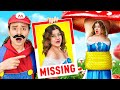 Putri Peach Hilang! Bisakah Mario Menyelamatkan? Kehidupan Nyata Super Mario oleh Dunia La La Emoji
