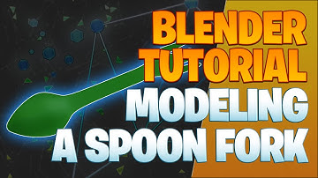 Modeling a spoon fork - Blender Tutorial