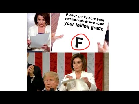 Nancy Pelosi Rips Paper Meme Compilation Youtube