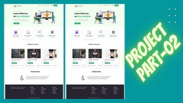 How To Cerate School Website | Responsive |  Bangla Tutorial | Using HTML / CSS3 / BOOTSTRAP /JQUERY