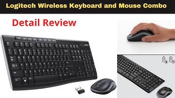 Logitech Wireless Keyboard and Mouse Combo