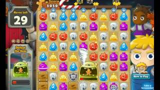 Monster Busters stage 199 BOSS No Boosters 27 moves left