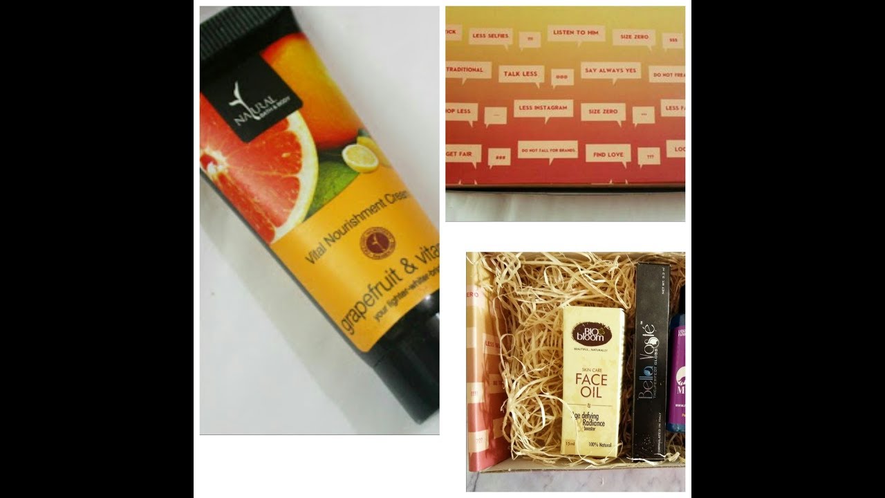 Glamego Box_ January 2018| luxury Brands, organic products etc| unboxing and review @399