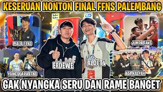 WATCHING THE FFNS FINAL IN PALEMBANG WAS SO EXCITING!! IT WAS SO CROWDED, I SWEAR 🤣