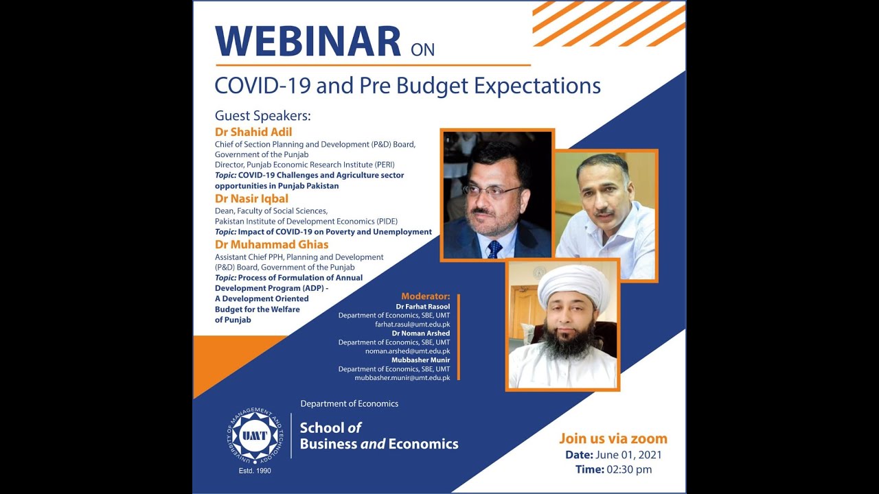 Webinar - COVID-19 and Pre Budget Expectations