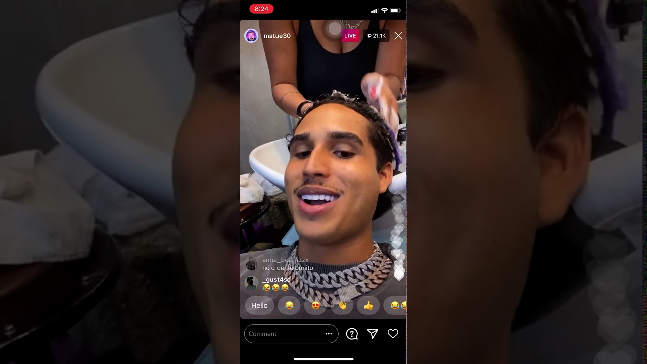 Matue faz live no Salão e bate papo com a Galera (27/11/2020)