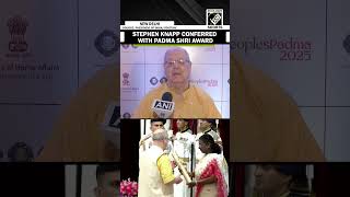 Stephen Knapp Gives Short ANI News Interview on Padma Shri Award