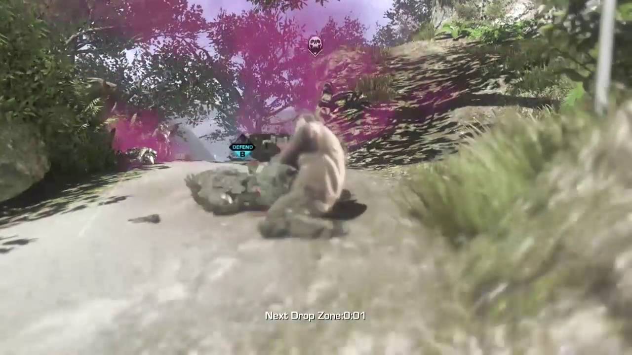 COD Ghosts Panic Knifing