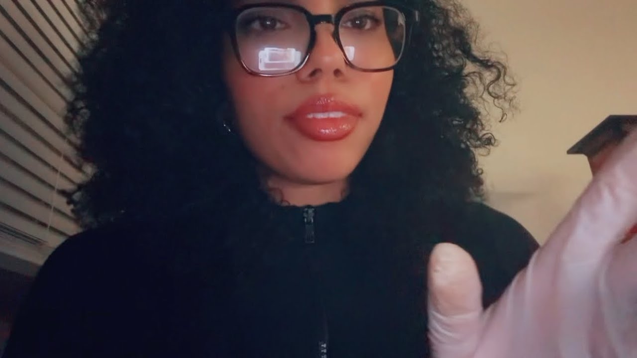 Soothing ASMR 🌙 Head Massage & Gloves 💆‍♀️✨