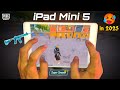 iPAD MINI 5 PUBG|BGMI TEST 2025 😱/ New Update Super Smooth Handcam Gameplay🔥 iOS 18.3