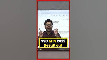 SSC MTS 2022 Result out 🔥देख लो जल्दी जल्दी 🔥 Gagan Pratap Sir #ssc #mts #sscmts