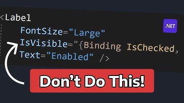 The Right Way to Conditional Render in .NET MAUI