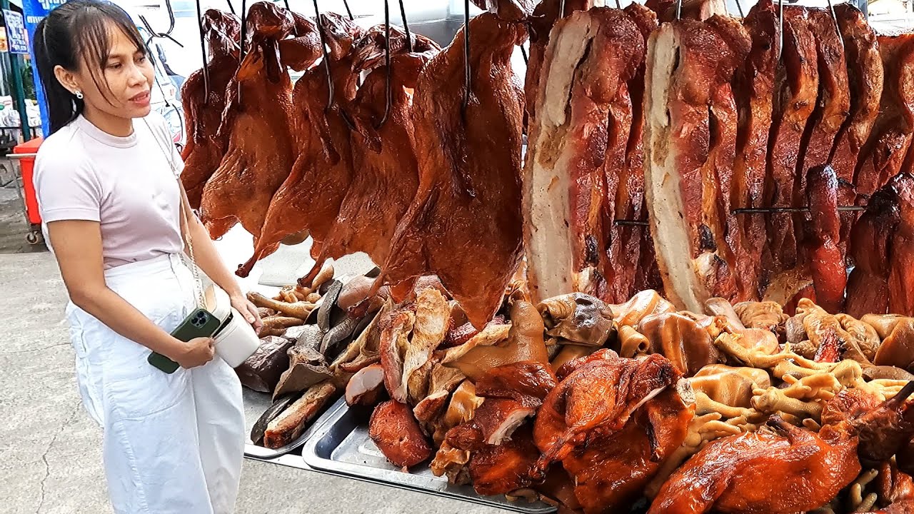 The Ultimate Dinner Box of Pork Chops! Cambodian Street Food