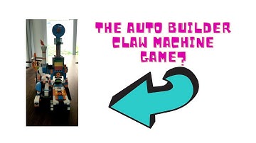 The Auto Builder Claw Machine Game!  (Lego Boost)